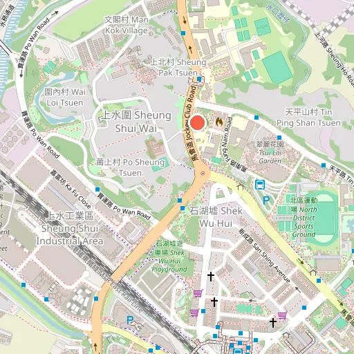 上水堂幼稚園位置地圖