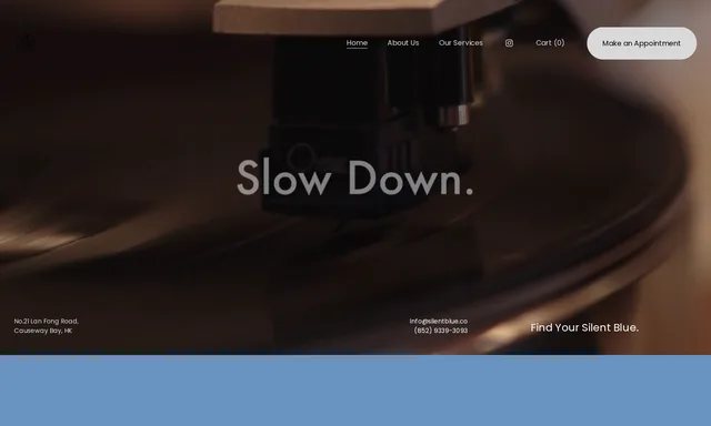 Silent Blue Barbershop