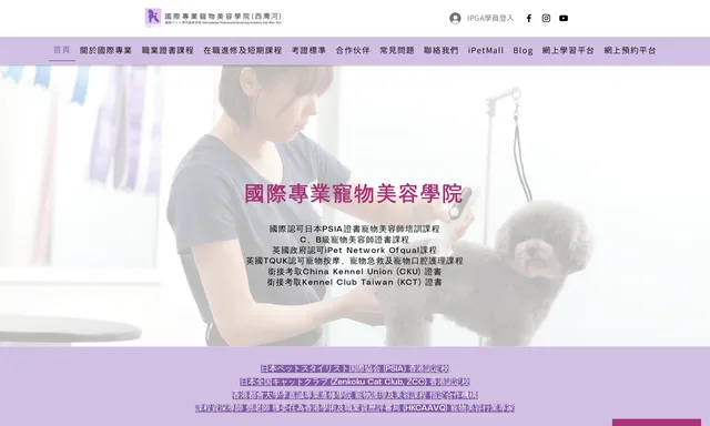 國際專業寵物美容學院