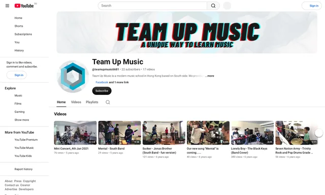 Team Up Music