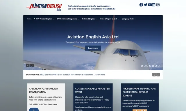 Aviation English Asia