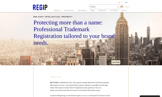 Reg Easy Intellectual Property