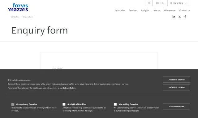 Mazars CPA Ltd.
