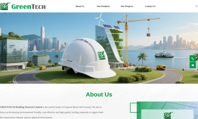 GREENTECH Gypsum Block