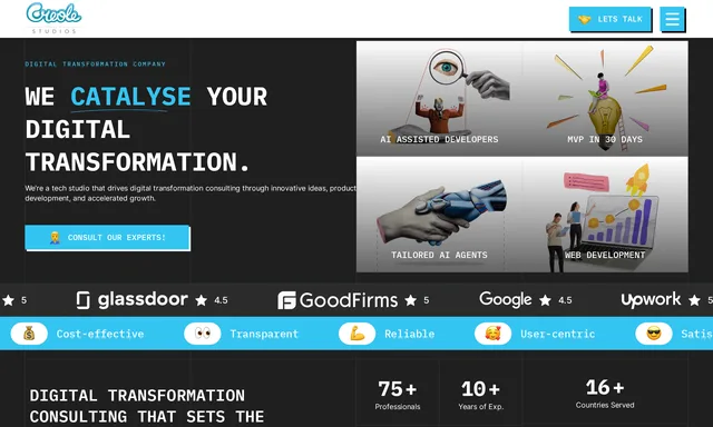 Creole Studios - Web Development, Mobile Application Development Company Hong Kong