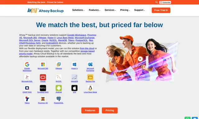 Ahsay Cloud Backup Solutions