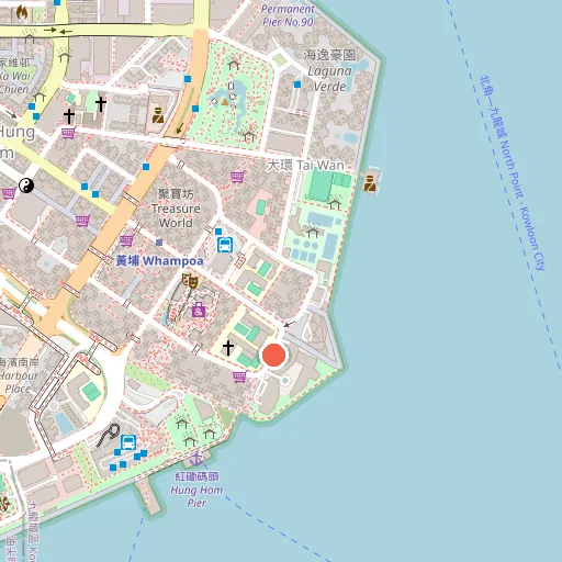 Oasis Hospitality Software位置地圖