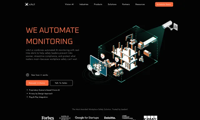 viAct - Automated Construction Monitoring