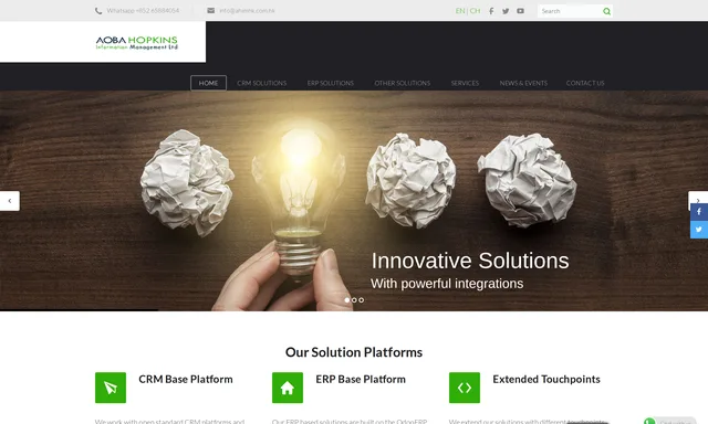 Aoba Hopkins Information Management Limited