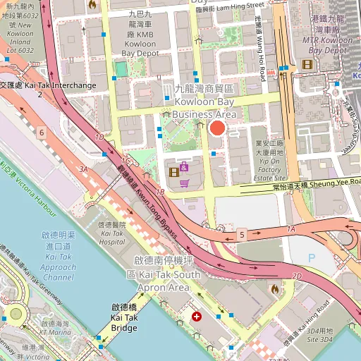 Tecky Academy位置地圖