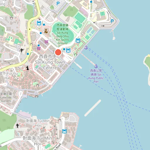 Sai Kung Computer位置地圖