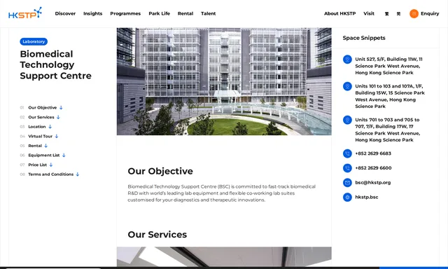 Biomedical Technology Support Centre