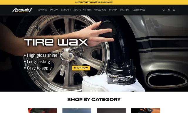 Formula 1 Auto Care HK 汽車養護產品