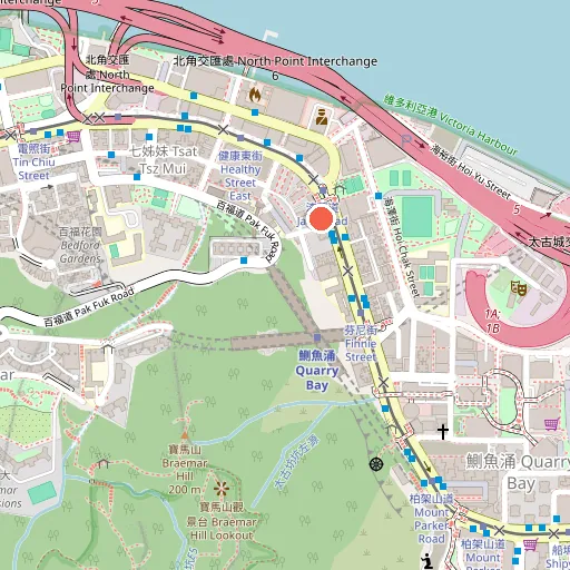 循道衞理聯合教會北角衞理堂位置地圖