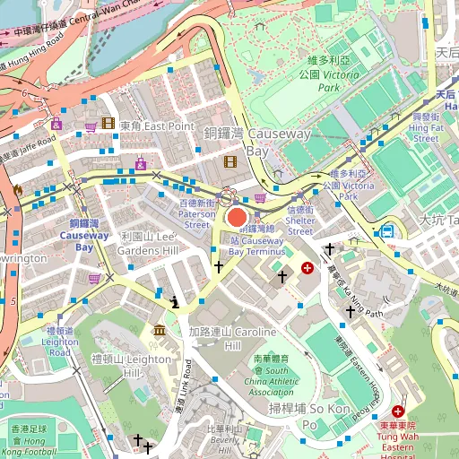 Queen's Castle Learning Centre Causeway Bay位置地圖