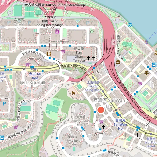 English Excel School (Kornhill)位置地圖