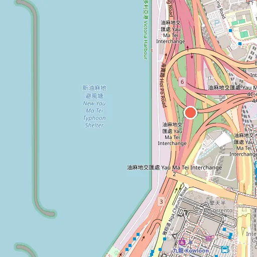 Fitness Corner KH位置地圖