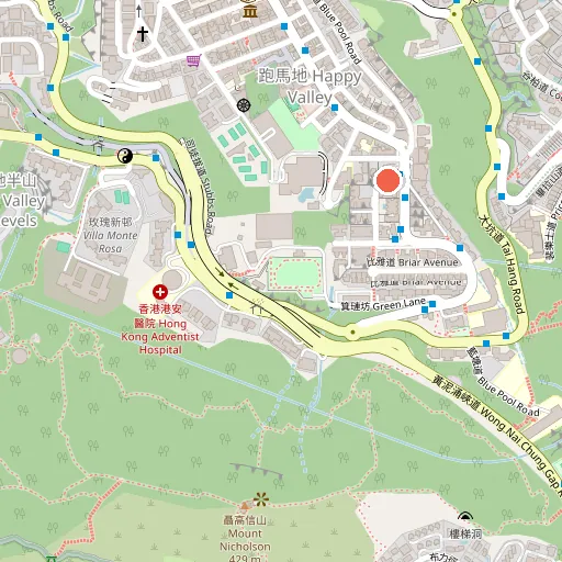Valley RFC位置地圖