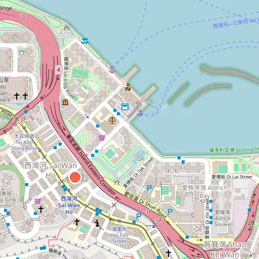 Sai Wan Ho Sports Centre位置地圖