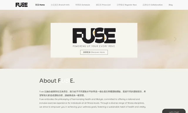 Fuse Fitness Hong Kong