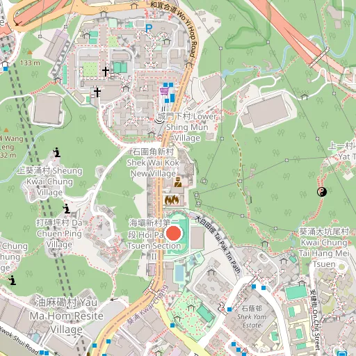 和宜合道運動場位置地圖