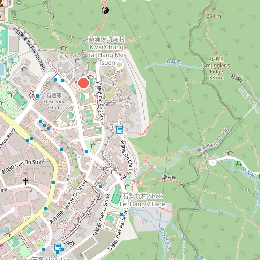 安捷街足球場位置地圖
