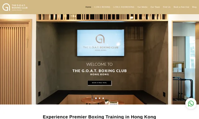 The G.O.A.T. Boxing Club Hong Kong