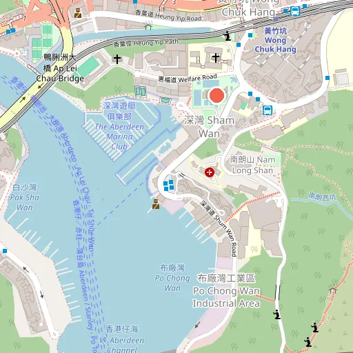 包玉剛游泳池位置地圖
