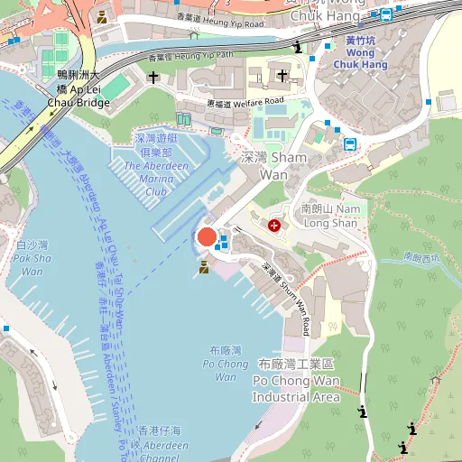 Aberdeen Boat Club位置地圖