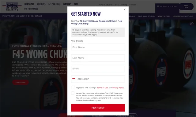 F45 Training Wong Chuk Hang