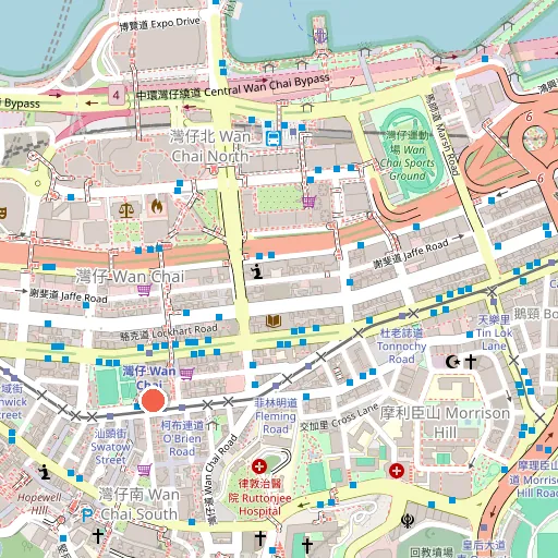 香港小型足球總會位置地圖