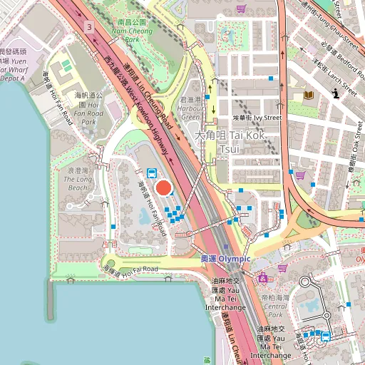 PacificPine Tennis位置地圖