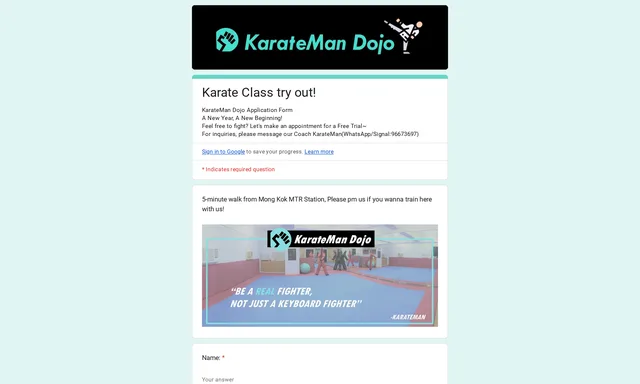 KarateMan Dojo