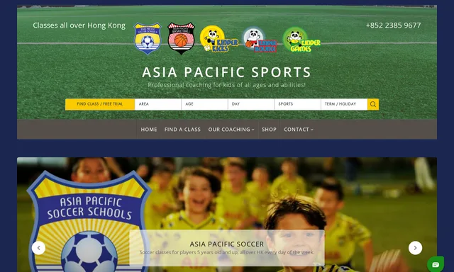 Asia Pacific Soccer Schools Hong Kong