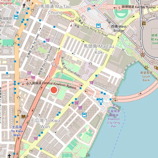 To Kwa Wan Sports Centre位置地圖