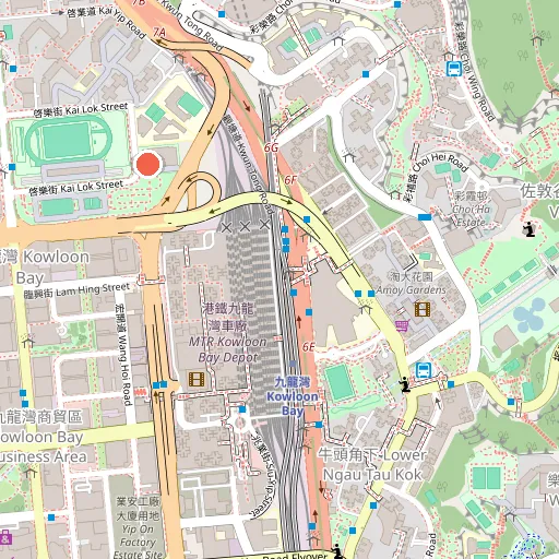 Kowloon Bay Sports Centre 九龍灣體育館位置地圖