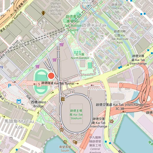 Joypolis Sports Hong Kong位置地圖