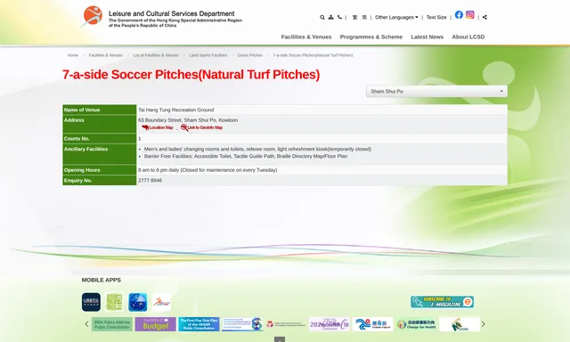 Tai Hang Tung Sports Pitch