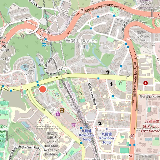 歌和老街壁球及乒乓球中心位置地圖
