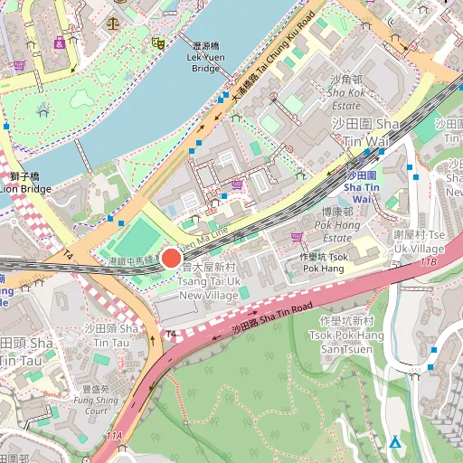 沙田曾大屋網球場