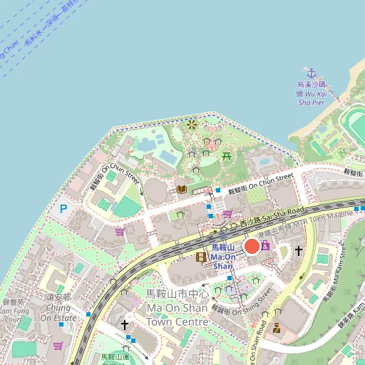 Efx24 馬鞍山 (新港城中心)位置地圖