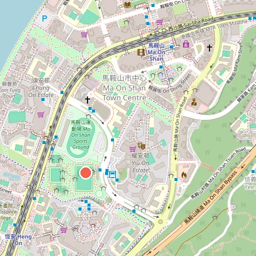 馬鞍山仿真草足球場
