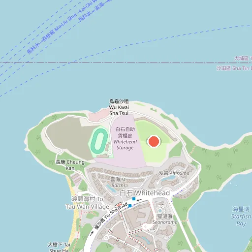 Riverside Whitehead Golf Club位置地圖