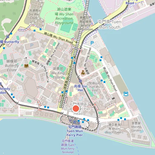 兆禧運動場 Siu Hei Sports Ground位置地圖