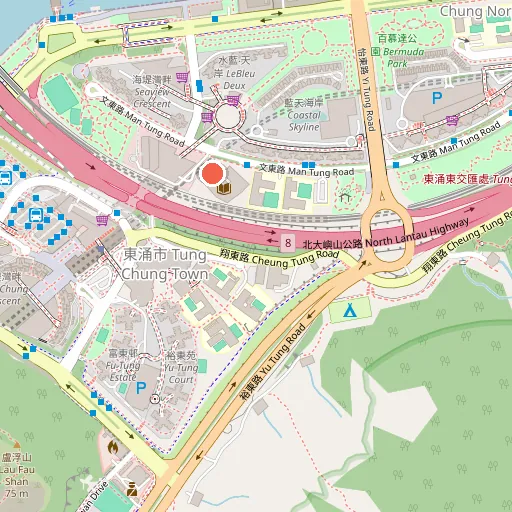 Tung Chung Man Tung Road Sports Centre位置地圖