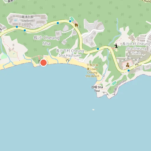Hong Kong Surfing Lesson位置地圖