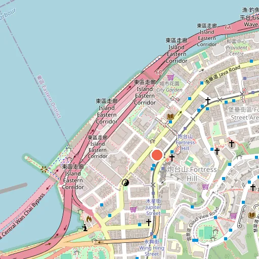 D Power Muaythai 油麻地分館位置地圖