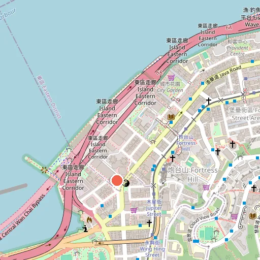 講友館 Koyukan Judo Club 在香港日本教練教柔道Japanese coaches Hong Kong Judo Japanese Judo位置地圖