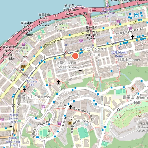 Snap Fitness 24/7 North Point位置地圖