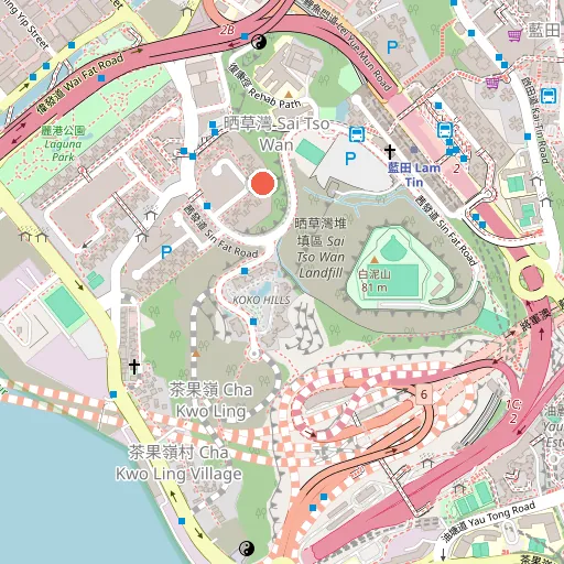 麗港城二期網球場